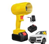 Élimination électrique sans fil poussière d'air comprimé, sonde électrique, refroidisseur d'air comprimé rechargeable, souffleur d'air chaud à main pour le lavage de voiture | Feuilles soufflantes