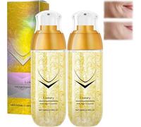 Élimine les rides en quelques secondes Essence anti-âge ecdoin, lifting instantané anti-rides, sérum éclaircissant à l'acide hyaluronique, réduit les ridules raffermissant hydratant (2 pièces)