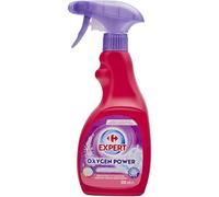 Éliminez les taches tenaces dès le premier usage avec CARREFOUR EXPERT Spray détachant Oxygen Power, format 500mL - Lot de 4