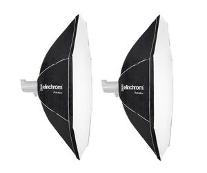 Elinchrom - Kit 2 Boites à lumière octogonale Rotalux 100 cm - ELI26646