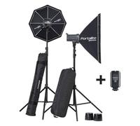 ELINCHROM KIT éclairage studio DLITE RX 4 SOFTBOX TO GO