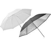 Elinchrom Lot 2 Parapluies Translucide/Argent