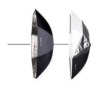 Elinchrom - Kit 2 Parapluies Shallow Argent 105 cm + Shallow Blanc / Translucide - ELI26362