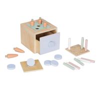 eliNeli Educational Box 3 in 1 lot de jouets en bois 1 pcs