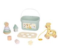 eliNeli ZOO 4 in 1 lot de jouets en bois 1 pcs