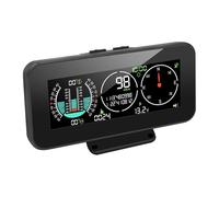 ELING Inclinomètre numérique GPS HUD pour voiture avec boussole multifonction
