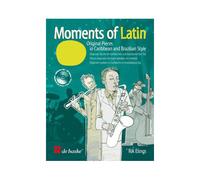 ELINGS RIK - MOMENTS OF LATIN + CD - SAXOPHONE ALTO OU TENOR