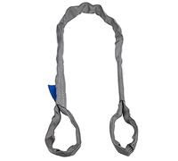 Élingue à levage à haute résistance, matériau PES, 4 tonnes, conception à double boucle - bracelet à impact durable, Heaving industriel pour la construction (type 4)