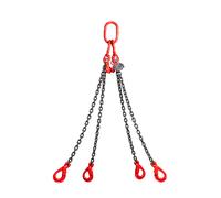 Elingue chaîne 4 brins Ø8mm 3M + Crochets CSC + Raccourcisseur COBALTIX