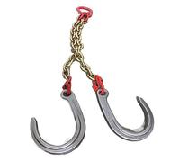 Élingue Chaîne, Élingue de chaîne, 4Ton-5Ton Road Rescue Truck Remorque Dépanneuse Accessoires Crochet Chaîne Loquat Crochet Treuil Sling Remorque Véhicule(9011A0021 4T)