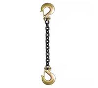 Élingue Chaîne Engine Chain Hoist Lifts with Double Hooks，High Strength Alloy Steel，for Dock(3T,100cm)