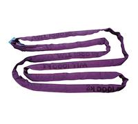 Élingue Cravate, élingue de Levage, Violette, 2 m, capacité de Charge 1 000 kg/2 000 kg, polyethersulfone, Double gainage, Construction, Grue, Transport