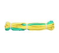 Élingue de Levage 2T, Sangle de Levage Flexible de 9,8 Pieds, Corde de Remorquage en Polyester à Double œil pour Usage Industriel, avec Une Forte praticabilité