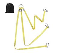 Élingue De Levage À 3 Branches avec anneau et harnais portable à trois | Système de levage et élingue de levage pour bateau Bossoirs Marins Annexe Transport Intérieur Ex