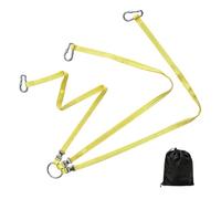 Élingue De Levage À 3 Branches Harnais Antidérapant Réglable Portable À 3 | Sangle de levage pour bateau gonflable Bossoirs Marins Annexe Transport Intérieur Extérieur