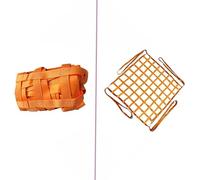 Élingue de levage, filet chargement, élingue réutilisable, utilisée for le déplacement et remorquage gréements construction pour(1 X 1M/Mesh 10cm/Load 300KG)