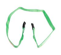 Élingue de Levage Plate 2T en Polyester Vert, 4 Mètres, Haute Résistance, Sangle de Grue pour Levage Sécurisé - Surface Lisse, Forte Capacité de Charge, Usage Industriel et (oncle paternel)