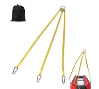 Élingue De Levage Pour Bateau Avec crochet à anneau et harnais robuste | Système de levage et élingue de levage pour bateau Bossoirs Marins Annexe Transport Intérieur Extérieur