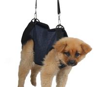 Élingue de soutien pour chiens réglables - Pas de harnais d'ascenseur pour choke pour les animaux de compagnie blessés, les chiens âgés avec des problèmes conjoints, une aide de transport douce et séc