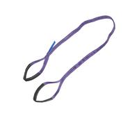 élingue Levage, Capacité De Charge 1t, 1,18 Pouces Largeur élingues Et Sangles Levage, Sling Gréement Polyester Résistant, Sling Corde Plate Double Bande Sangles Plates Colorées Pour Palan(2m 6.56ft)