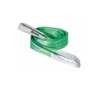 Elingue plate 2 tonnes x 4m verte