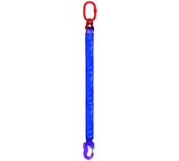 Élingue ronde 1 brin cmu 3 t anneau + crochet long. 3 m LEVAC - 4431C30