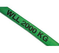 Dolezych Élingue ronde DIN EN 1492-2 étendue 5 m vert charge adm. simple 2000 kg DOLEZYCH Quantité:1