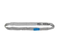 Elingue ronde WLL 4.000 kg, longueur : 2 m, circonférence : 4 m, gris de PETEX