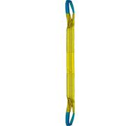 Elingue sangle double LEVAC - 90 mm - CMU 3T - Boucles repliées - Coeff.1/7 - L.4 m - 4822C40