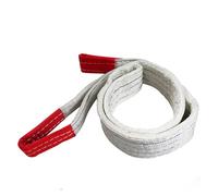 Élingues de levage en sangle Élingue de levage à courroie for grue, levage industriel, courroie plate, corde de remorque résistante à l'usure, 1Tx3 M, 2Tx2M, 2Tx3 M, 2Tx4M, 3Tx2M, 3Tx3 M(3 m-3000kg)