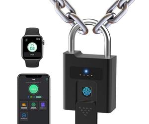 eLinkSmart Cadenas à clés d'extérieur résistant à l'eau et aux chocs avec gestion des utilisateurs d'applications pour camion, stockage, YL-P11BF