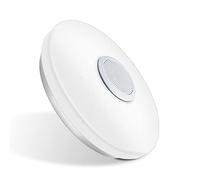 ELINKUME Plafonnier LED à intensité variable couleur changeante 36 W lumière étoilée avec télécommande, Polycarbonate, Bluetooth led light, smd