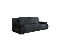 Elio - canapé 3 places convertible - avec coffre - style contemporain
