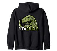 Eliot Saurus Nom Personnalisé Dinosaure T-Rex Sweat à Capuche