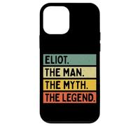 Eliot The Man The Myth The Legend Citation personnalisée Amusante Coque pour iPhone 12 Mini