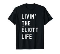 Éliott Vivant la Vie de Éliott Nom Amusant T-Shirt Graphique avec Valeur