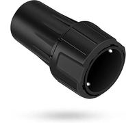 EliphonTowne Adaptateur universel pour aspirateur - Connecteur rapide, adaptateur de tuyau d'extraction de poussière de ponceuse, compatible avec les outils DEWALT, noir, plastique, connecteur
