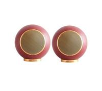 Elipson Planet L Performance 2.0 Bordeau mat Gold (la paire) - Enceintes bibliothèque