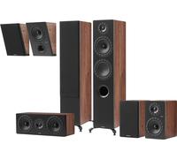 Elipson Prestige Facet II 14F HCM 5.0.2 Noyer et Noir Mat - Packs d'enceintes grand spectacle