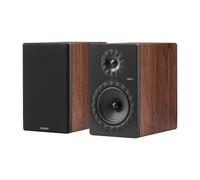 Enceinte bibliothèque Elipson Prestige Facet II 8B Noyer et Noir Mat