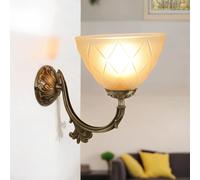Elisa Premium Wandleuchte Chandeliers Bronziertes Laiton Italien Lampe Intérieur