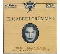 Elisabeth Grümmer: Recital
