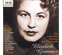 Elisabeth Grümmer : Une voix romantique (Coffret 10 CD)