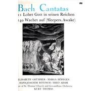 ELISABETH GRUMMER/MARGA HOFFGEN/HANS JOACHIM ROTZSCH/THEO ADAM - BACH CANTATAS NO 11/NO140 VINYL LP[ALP1828]1960