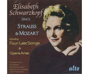 Elisabeth Schwarzkopf chante Strauss (Quatre derniers Lieder) et Mozart