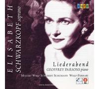 Elisabeth Schwarzkopf-Liederabend [Import]