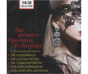 Elisabeth Schwarzkopf - The Greatest Operettas (Complete Recordings) : Die Fledermaus, Die lustige Witwe, Die Csárdásfürstin, Der Zigeunerbaron, Das Land des Lächelns