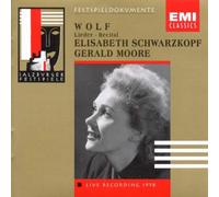 Elisabeth Schwarzkopf - Wolf-Lieder (Salzburg 1958) [Import]