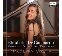 Elisabetta de Gambarin Elisabetta De Gambarini: Complete Works for Keyboar (CD)