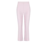 Elisabetta Franchi, Femme, Pantalons, Rose, Taille: 42 FR Pantalon Court Évasé Rose